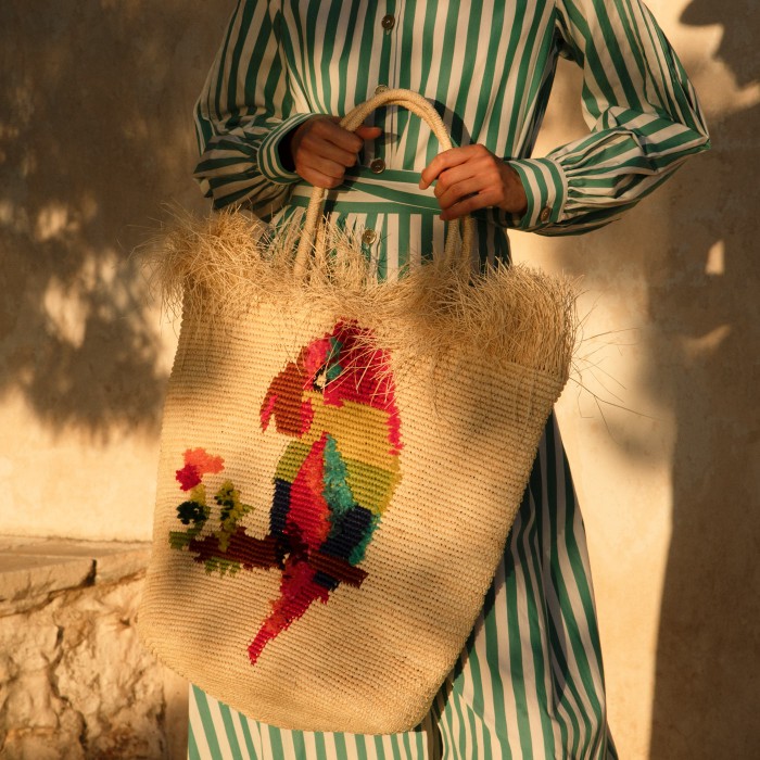 PLAYFUL PARROT LARGE BAG