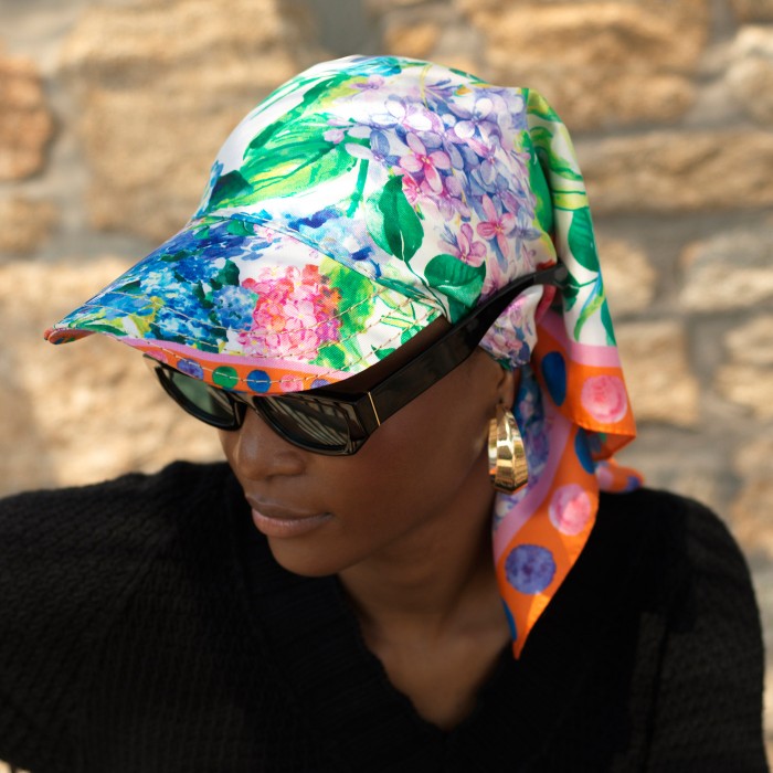 WISTERIA SILK VISOR